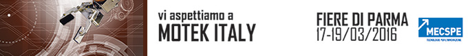 Fiera MECSPE 2016 - Tecnologie per l'innovazione
