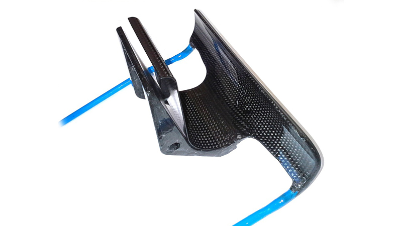 Particolare basculante soffiante sottoposto ad accelerazione 10G