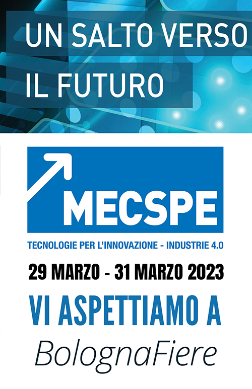 Fiera MECSPE 2023 - Tecnologie per l'innovazione